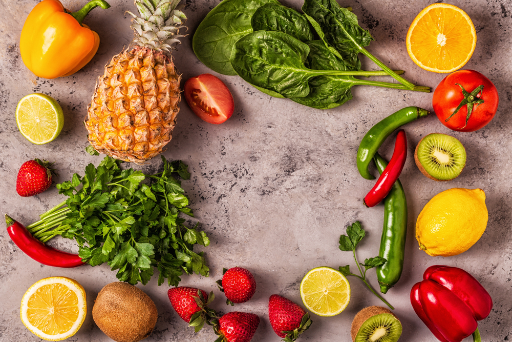 Frutas con vitamina c 