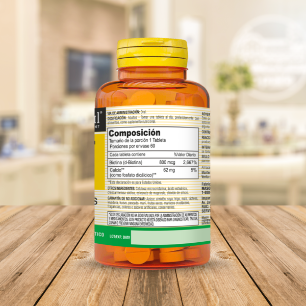Biotin-800-MCG--Back