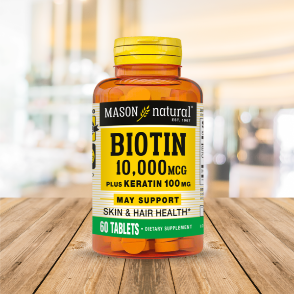 Biotin-10000-MCG--Front biotina